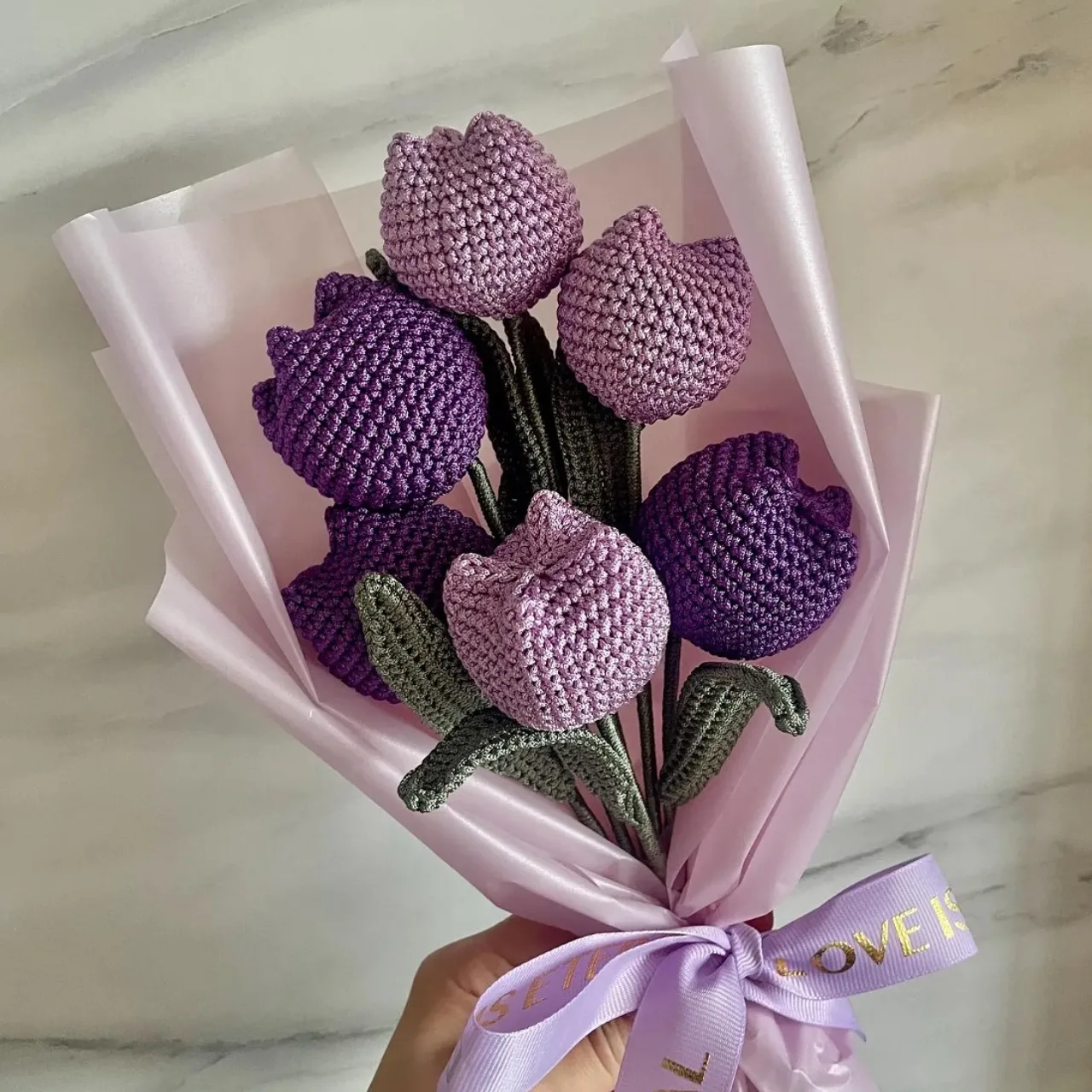 Amethyst Tulips
