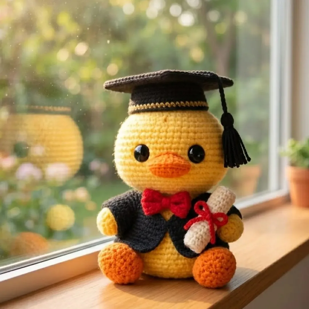 Grad Duck - كروشيه يدوي فاخر من متجر فيرولا