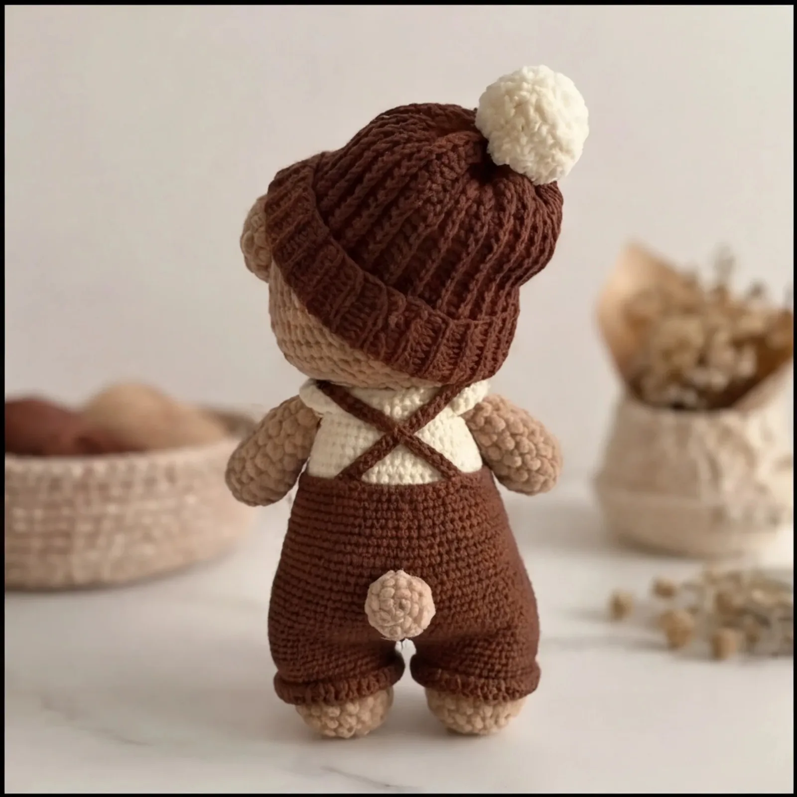 Teddy Bear - كروشيه يدوي فاخر من متجر فيرولا