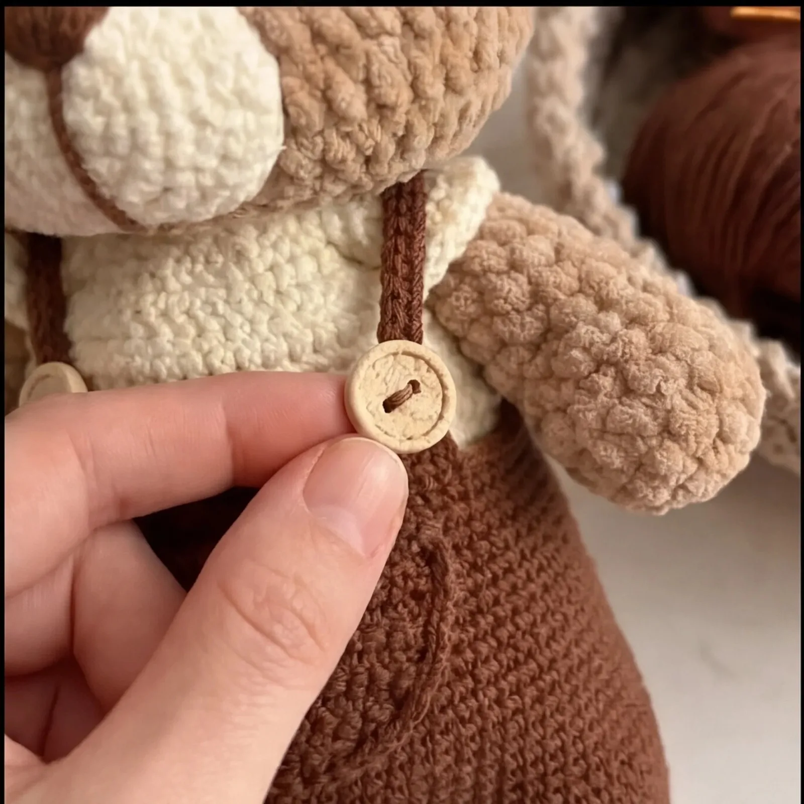 Teddy Bear - كروشيه يدوي فاخر من متجر فيرولا